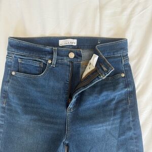 LOFT Women's Blue Skinny Jeans